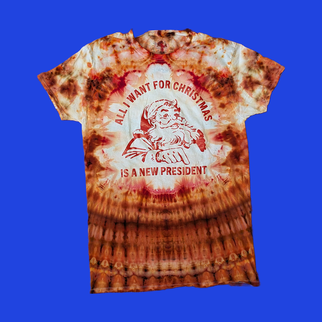 Political Shirt - Medium  ***upcycled***